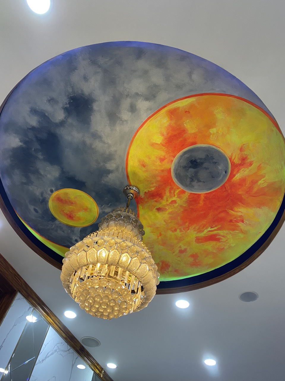 Art paintings - ceiling